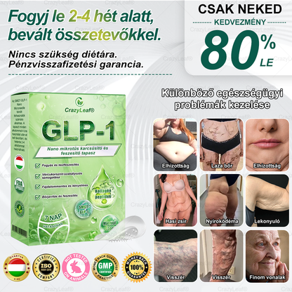 ✨│Hivatalos webáruház│ CrazyLeaf® SMGT-GLP-1 Nano Mikrotűs Tapasz 👉Természetes segítség túlsúly, fáradtság, bőr- és ízületi problémák ellen.ermészetes segítség túlsúly, fáradtság, bőr- és ízületi problémák ellen.🌿