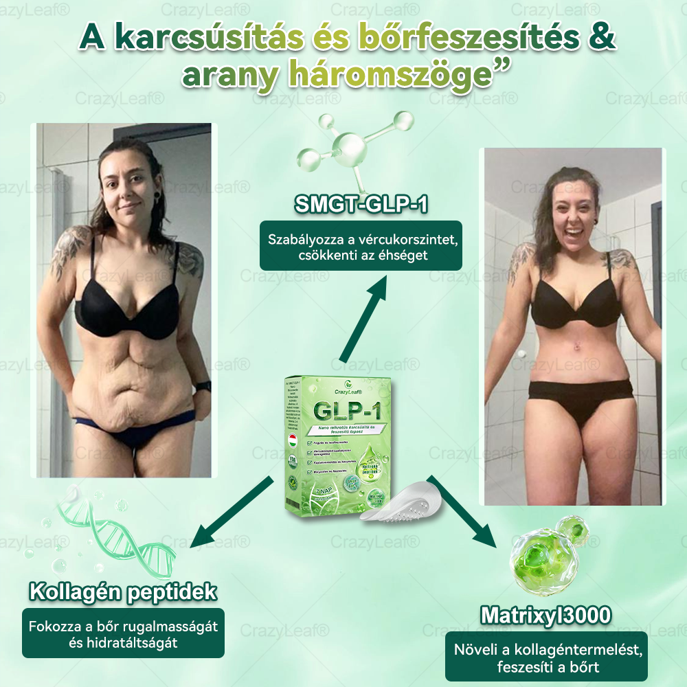✨│Hivatalos webáruház│ CrazyLeaf® SMGT-GLP-1 Nano Mikrotűs Tapasz 👉Természetes segítség túlsúly, fáradtság, bőr- és ízületi problémák ellen.ermészetes segítség túlsúly, fáradtság, bőr- és ízületi problémák ellen.🌿