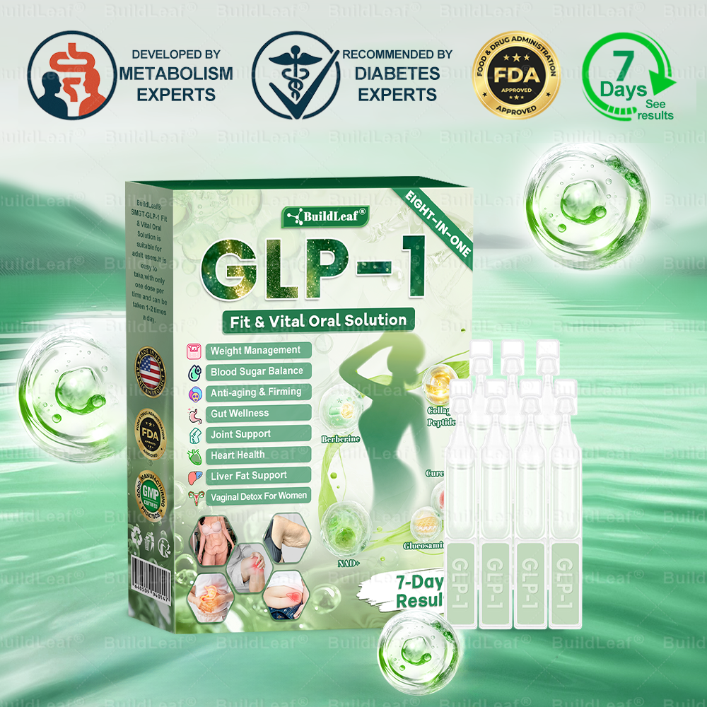 ✨✨DOOEKA® GLP-1 8 az 1-ben Fit & Vital Szájon át szedhető oldat – Napi egyszer, 7 nap alatt látható változás / Elhízás, szív- és érrendszeri egészség, cukorbetegség, alvási apnoe, bélrendszer egészsége, ízületi problémák és még sok más esetén