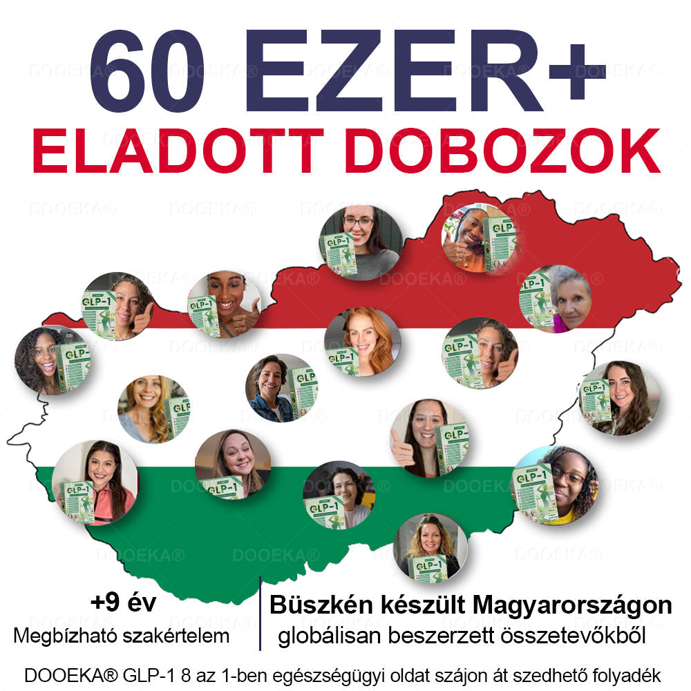 ✨✨DOOEKA® GLP-1 8 az 1-ben Fit & Vital Szájon át szedhető oldat – Napi egyszer, 7 nap alatt látható változás / Elhízás, szív- és érrendszeri egészség, cukorbetegség, alvási apnoe, bélrendszer egészsége, ízületi problémák és még sok más esetén