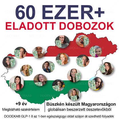 ✨✨DOOEKA® GLP-1 8 az 1-ben Fit & Vital Szájon át szedhető oldat – Napi egyszer, 7 nap alatt látható változás / Elhízás, szív- és érrendszeri egészség, cukorbetegség, alvási apnoe, bélrendszer egészsége, ízületi problémák és még sok más esetén
