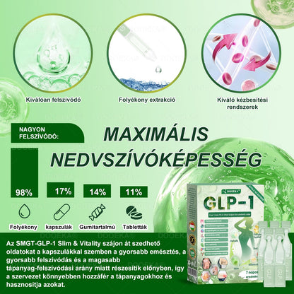 ✨✨DOOEKA® GLP-1 8 az 1-ben Fit & Vital Szájon át szedhető oldat – Napi egyszer, 7 nap alatt látható változás / Elhízás, szív- és érrendszeri egészség, cukorbetegség, alvási apnoe, bélrendszer egészsége, ízületi problémák és még sok más esetén