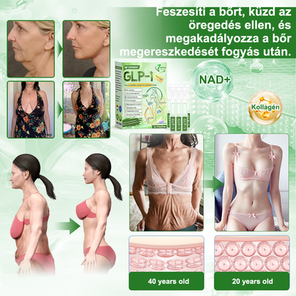 🧑‍⚕️DOOEKA® GLP-1 8-az-1 Slim & Healthy Szájon át Szedhető Oldat (Napi 1 adag · Eredmény 7 nap alatt),Segíti a fogyást, védi a szívet, szabályozza a cukorszintet, javítja az emésztést és az ízületeket — miközben feszesíti a bőrt és növeli az energiát.